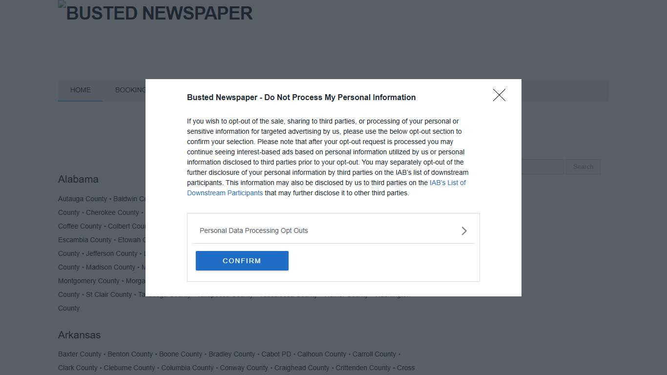BUSTED NEWSPAPER — Mugshots, Arrest Records and Crime News